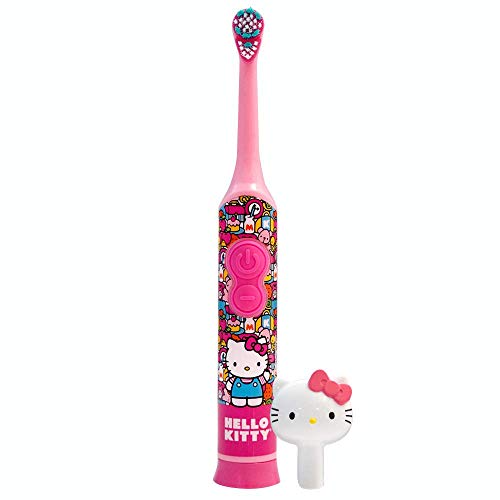 Product Cover Firefly Power Protect Battery Toothbrush with Antibacterial Character Cap - Hello Kitty
