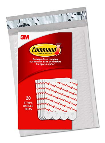 Product Cover Command Large Replacement Strips, Re-Hang Indoor Hooks (GP023-20NA)