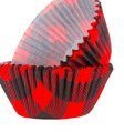 Product Cover Red Black Buffalo Plaid Cupcake Liners Party Baking Cups 50 Ct.