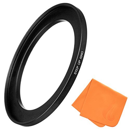 Product Cover 58mm to 72mm Step-Up Lens Adapter Ring for Camera Lenses & Camera Filters, Made of CNC Machined Aluminum with Matte Black Electroplated Finish, Ultra-Slim, Highly Durable Step-Up Ring by Fire Filters
