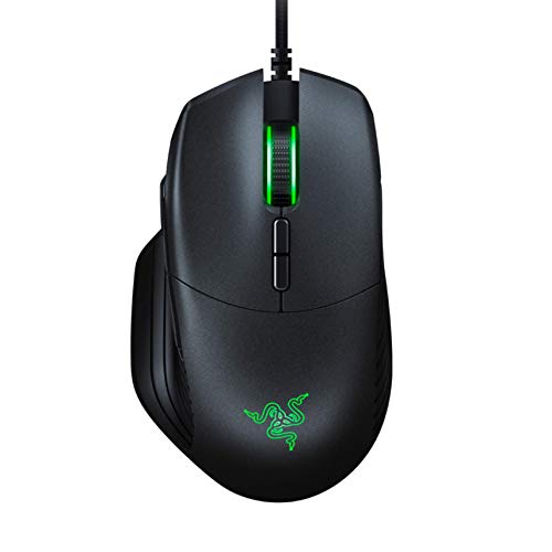 Product Cover Razer Basilisk Gaming Mouse: 16,000 DPI Optical Sensor - Chroma RGB Lighting - 8 Programmable Buttons - Mechanical Switches - Customizable Scroll Resistance - Matte Black