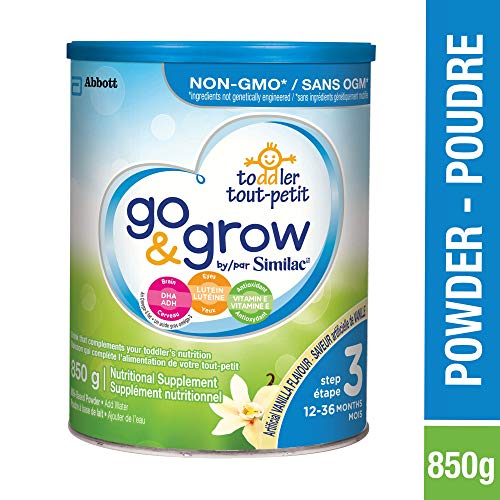 Product Cover Similac Go & Grow By Similac Step 3 Toddler Drink, Powder, 850g, 12-36 Months, Vanilla Flavour, Blue