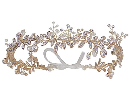 Product Cover Vijiv Vintage Wedding Accessories Bridal Headpiece Flower Crown Headband Hair Wreath