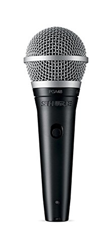 Product Cover Shure PGA48-LC Cardioid Dynamic Vocal Microphone Without Cable