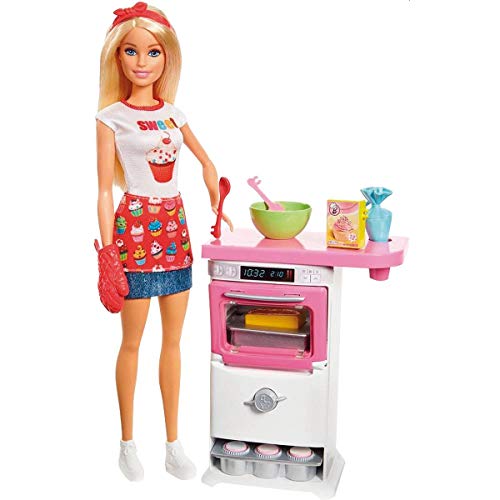 Product Cover Barbie Bakery Chef Doll and Playset, Blonde