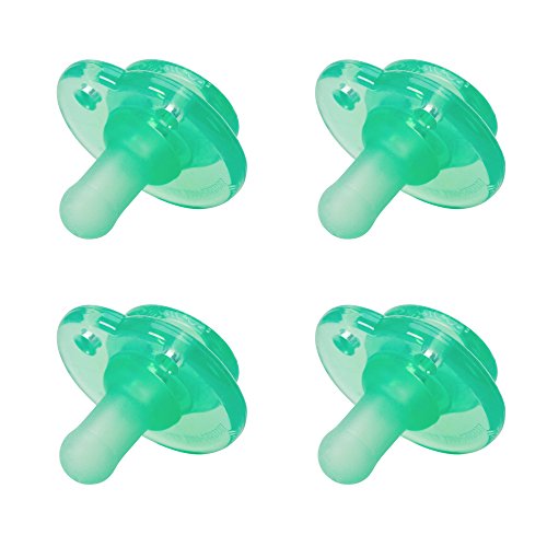 Product Cover Nookums Paci-Plushies Replacement Pacifier 4 Pack (Green)