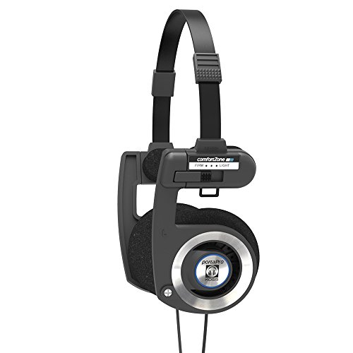 Product Cover Koss Porta Pro Black On Ear Headphones with Case Black