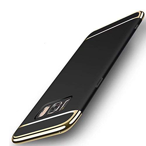 Product Cover NAISU Galaxy S8 Plus Case, Ultra Slim & Rugged Fit Protective Case, 3 in 1 Hard Case for Samsung Galaxy S8 Plus - Black