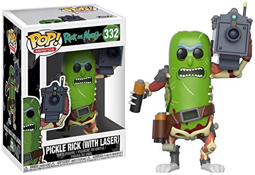 Product Cover Funko Pop! Animation: Rick & Morty - Pickle Rick with Laser Collectible Figure