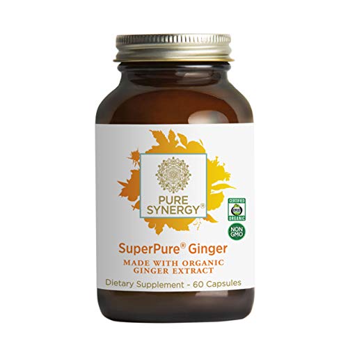 Product Cover Pure Synergy Organic SuperPure Ginger Extract (60 Capsules) w/Shogaols & Gingerols