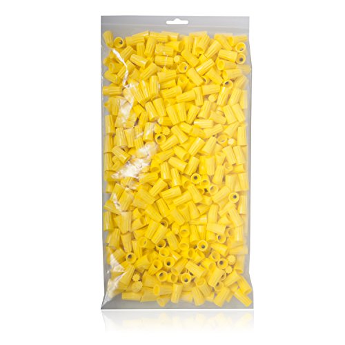 Product Cover Maxxima Yellow Electrical Wire Connector Screw Terminal (500 Pack)