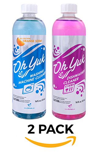 Product Cover Oh Yuk Washing Machine Cleaner and Dishwasher Cleaner Combo Pack