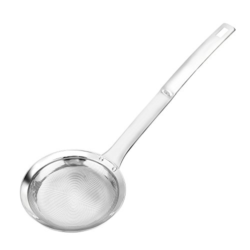 Product Cover TBWHL Multi-Functional Hot Pot Fat Skimmer Spoon - Stainless Steel Fine Mesh Food Strainer for Skimming Grease and Foam