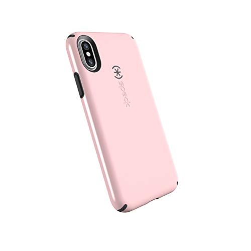 Product Cover Speck Products CandyShell Cell Phone Case for iPhone XS/iPhone X - Quartz Pink/Slate Grey