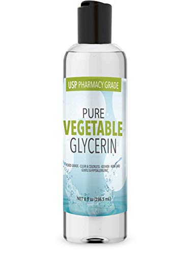Product Cover Vegetable Glycerin (8 oz.) by Pure Organic Ingredients, Food & USP Pharmaceutical Grade, Kosher, Vegan, Hypoallergenic Moisturizer And Skin Cleanser
