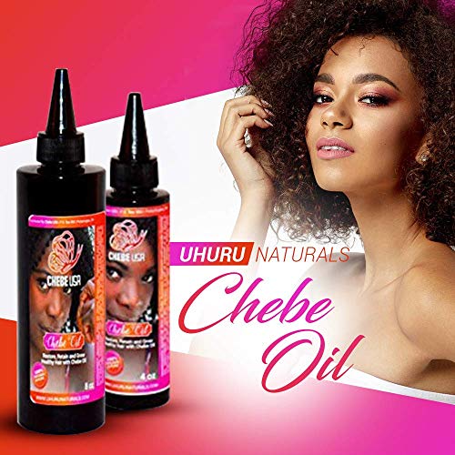 Product Cover Chebe Hair Oil made with Chebe powder, Ostrich and Olive Oil plus essential oils