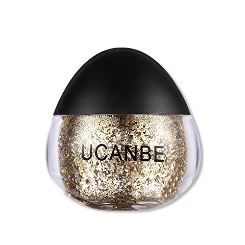 Product Cover UCANBE Cream Glitter Gel for Body and Face, 0.63 fl. Oz (gold)