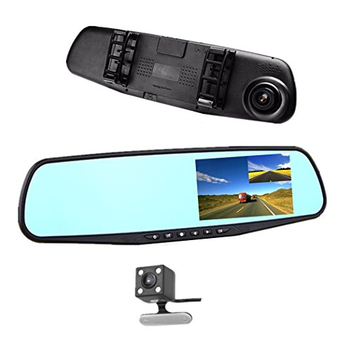 Product Cover Car DVR Rear view Mirror Video Recroder 4.3