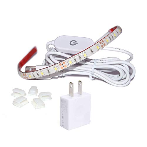 Product Cover WENICE Sewing Machine Light,LED Lighting Strip kit Cold White 6500k with Touch dimmer and USB Power,Fits All Sewing Machines(Plastic Blister Packaging)
