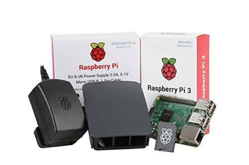 Product Cover Raspberry Pi 3 Desktop Starter Kit (Black)