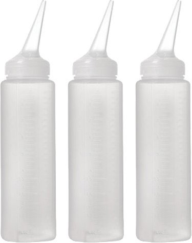 Product Cover Applicator Bottle with Angled Tip 8.5 ounce (Pack of 3)