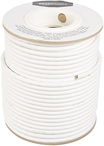 Product Cover AmazonBasics 14-Gauge Speaker Wire - 99.9% Oxygen Free Copper - 200 Feet