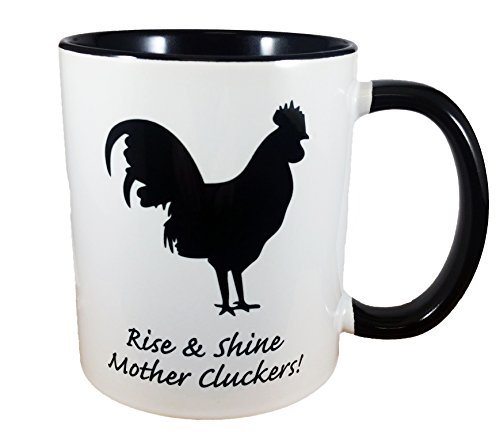 Product Cover Rise and Shine Mother Cluckers! Chicken Coffee or Tea 11oz Mug - Perfect Gift