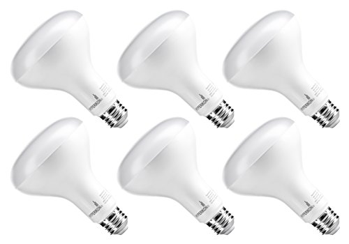 Product Cover Hyperikon BR30 LED Bulb, 75 Watt (12W), Dimmable Flood Light E26, 4000k Daylight, CRI90, UL, Energy Star, 6 Pack