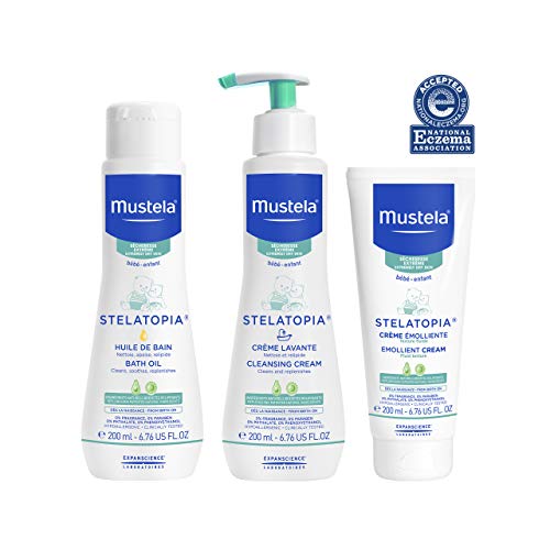 Product Cover Mustela Bath Time Gift Set, Baby Skin Care, Available for Normal, Dry, Sensitive, and Eczema-Prone Skin