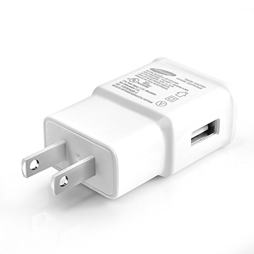 Product Cover Samsumg EP-TA20JWE Fast Adaptive Wall Charger for Galaxy S7 S6/S6 Edge/Edge Plus S6 Active Note 5 4 - White