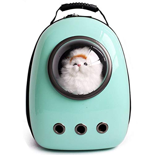 Product Cover LEMONDA Portable Pet Travel Carrier,Space Capsule Pet Cat Bubble Backpack,Waterproof Traveler Knapsack for Cat and Small Dog Mutil Colors to Choose