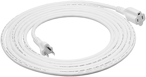 Product Cover AmazonBasics Extension Cord - 15 feet - US - White