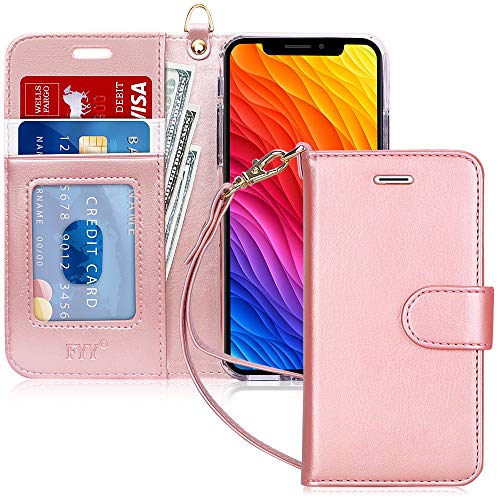 Product Cover FYY Luxury PU Leather Wallet Case for iPhone Xs (5.8