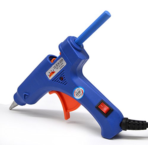 Product Cover Traditional Hot Melt Glue Gun for (Diameter 0.3 inch/0.7cm) Mini Sealing Wax Sticks, 20W