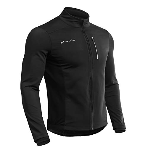 Product Cover Przewalski Cycling Bike Jackets for Men Winter Thermal Running Jacket Windproof Breathable Reflective Softshell Windbreaker