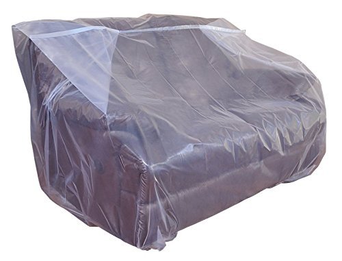 Product Cover CRESNEL Furniture Cover Plastic Bag for Moving Protection and Long Term Storage (Sofa 2 Packs)