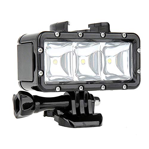 Product Cover SHOOT Waterproof 30m Diving Light LED Fill for GoPro Hero 7 Black Silver White/6/5/5S/4/4S/3+,Campark AKASO DBPOWER Crosstour,Waterproof Digital Camera,1200mAh Built-in Rechargeable Battery