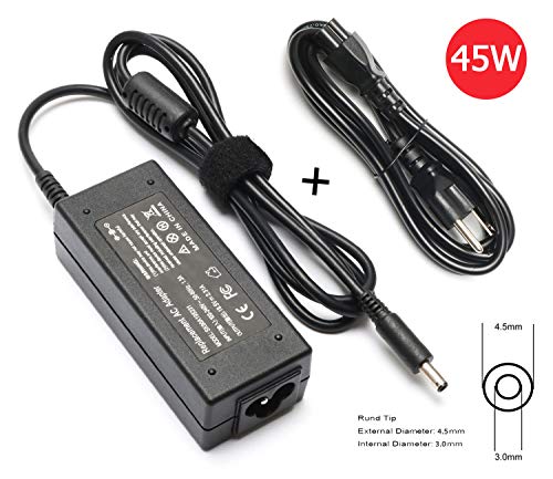 Product Cover 19V 2.31A 45W New AC Adapter Charger Power Cord for Dell Inspiron 13 5368 5378 7352 7353 7359 7368 7378 Inspiron 15 5000 5555 5558 5559 3552, XPS 13 9350 9333 Power Cord