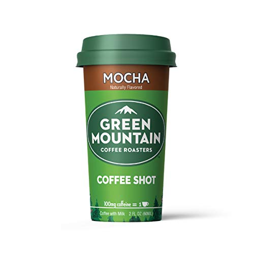 Product Cover Green Mountain Coffee Shot - 100mg Caffeine, Mocha, Premium coffee energy boost in a ready-to-drink 2-ounce shot, Single Bottle Sample