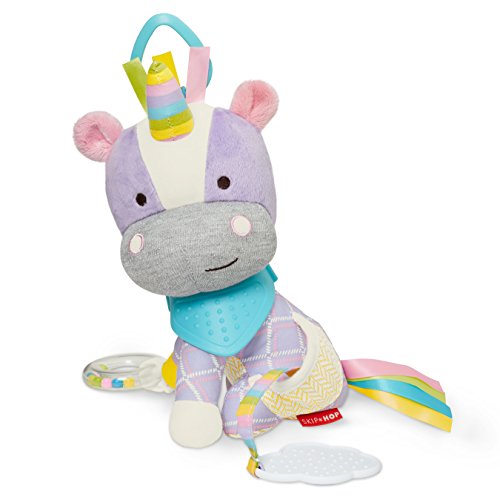 Product Cover Skip Hop Bandana Buddies Baby Activity and Teething Toy with Multi-Sensory Rattle and Textures, Unicorn