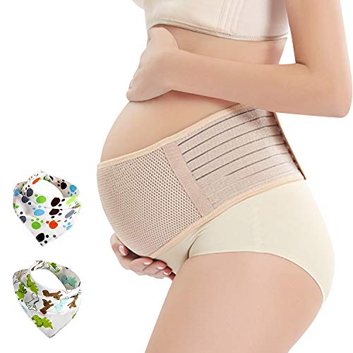Product Cover Pregnancy Belt, Maternity Belly Support Band, Breathable Pelvic and Back Support Brace, Relieve Hip, Pelvic, Lumbar and Lower Back Pain, Comfortable Prenatal Cradle for Baby, Adjustable Size
