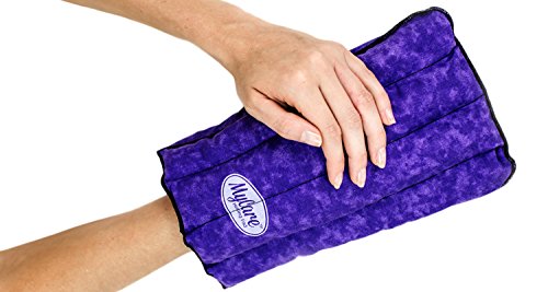 Product Cover MyCare Heating Pad - Therapy Warming and Cooling Glove for Arthritis Stiff Soreness and Trigger Finger - Natural Pain Relief for the Hand from Moist Heat & Soothing Cold (Purple)