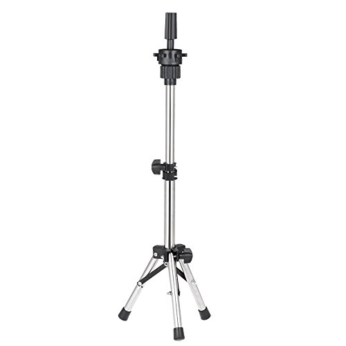 Product Cover Anself Mini Adjustable Wig stand Tripod,Hairdresser Table Training Head Stand