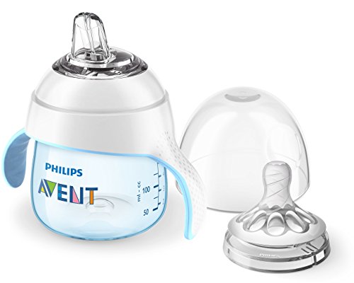 Product Cover Philips Avent My Natural Trainer Sippy Cup, Blue, 5oz, 1pk, SCF262/01