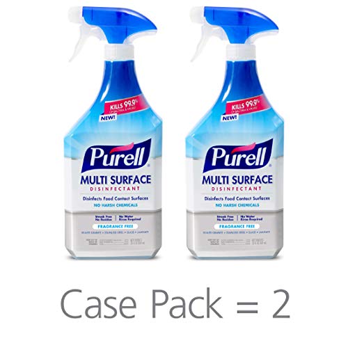 Product Cover PURELL Multi Surface Disinfectant Spray - Fragrance Free, VOTED 2018 PRODUCT OF THE YEAR - 28 oz. Spray Bottle (Pack of 2) - 2846-02-EC - 2846-02-ECCAL
