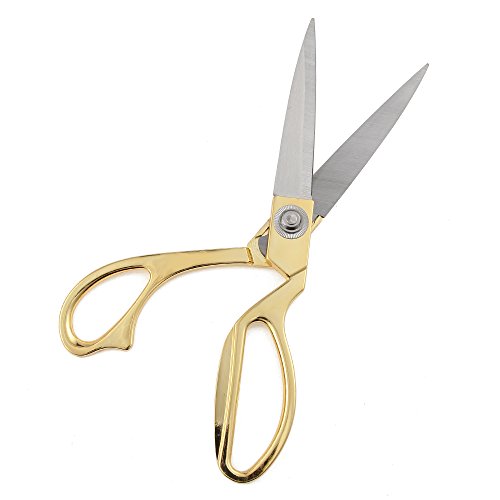 Product Cover Professional Stainless Steel Heavy Duty Tailor Scissors,Tailor Shears (gold,9.5 inch)