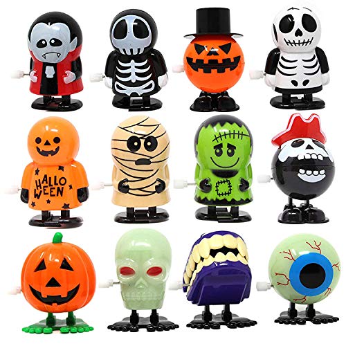Product Cover JOYIN 12 Pack Halloween Wind Up Toy Assortments for Halloween Party Favor Goody Bag Filler (12 Pieces Pack)