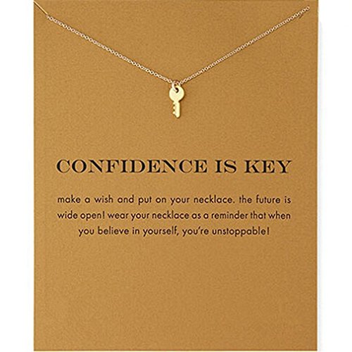 Product Cover Myhouse Women Female Necklace Chain Alloy Key Shape Pendant Clavicle Chain