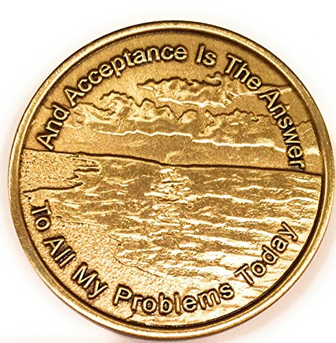 Product Cover Acceptance Is The Answer Beach Sunrise Bronze AA Medallion Chip Page 449 417