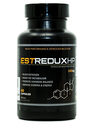 Product Cover EstreduxHP Estrogen Blocker for Men | Aromatase Inhibitor, Anti Estrogen, and Testosterone Booster | Adaptogen Supplement for Men | VH Nutrition | 30 Day Supply